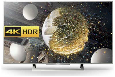Sony - 43 Inch - KD43XD8077SU - 4K HDR Ultra HD - Smart TV ? Silver.